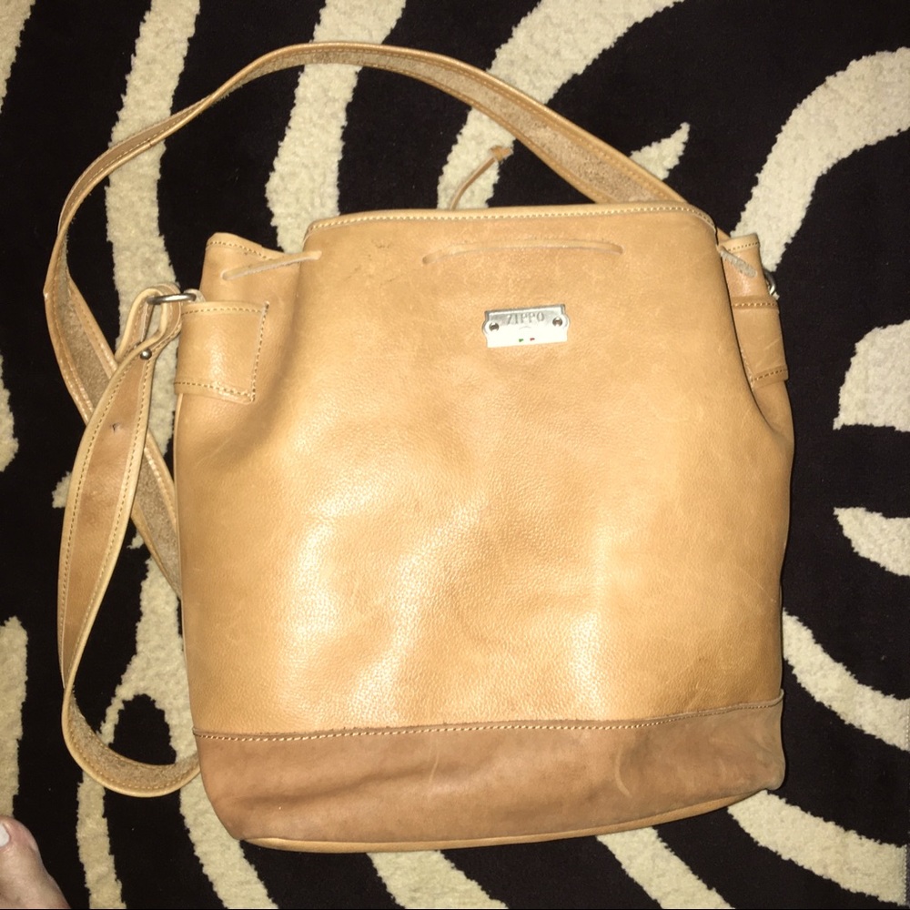 Italian Made Leather Shoulder Bag